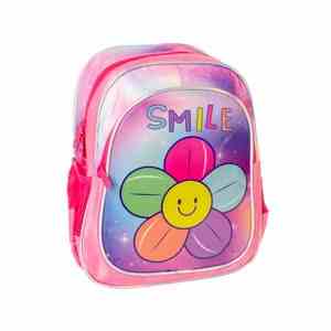 MOCHILA INF. FLOR SMILE